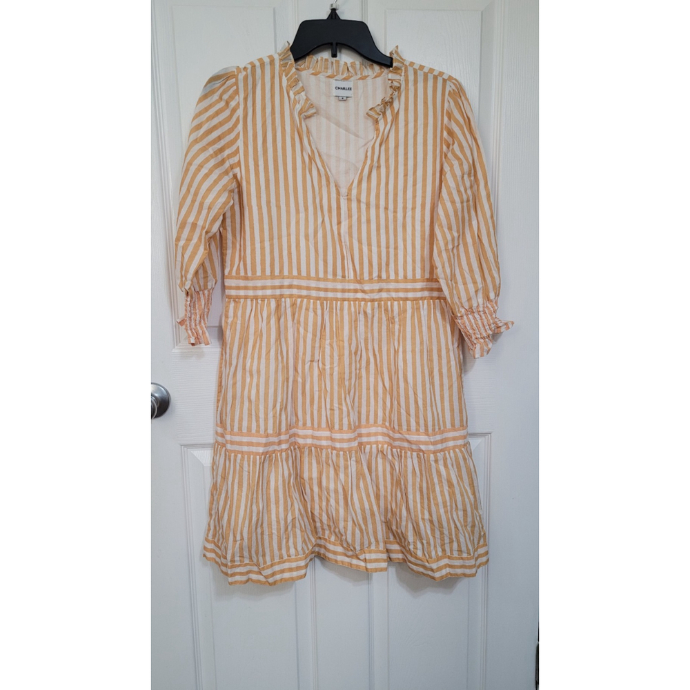 Charlee‎ Alexis Striped Dress with Pockets